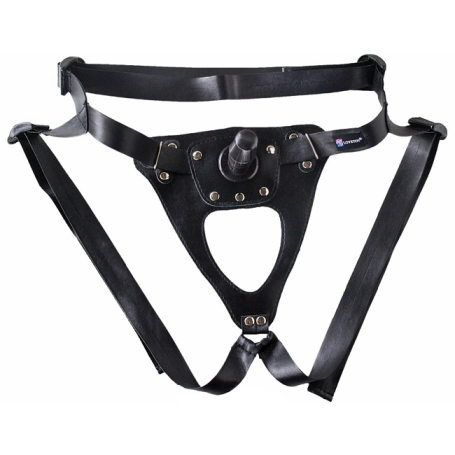 Унисекс страпон Lovetoy Soft-Принц