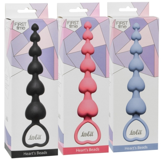 Анальная цепочка Heart's Beads