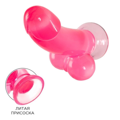 Фаллос прозрачный A-toys Fush 762006