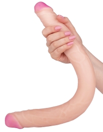 Двусторонний фаллос Lesbi Double Dong