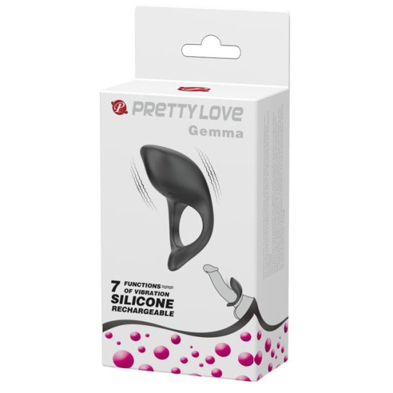 Виброкольцо Pretty Love Gemma