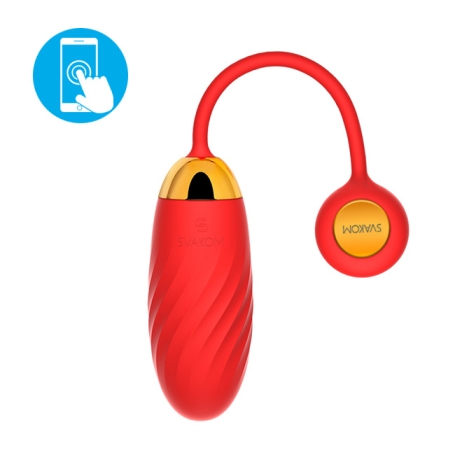 Виброяйцо Svakom Ella Neo красное